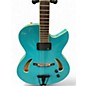 Used Cort J TRIGGS TRG-1 TEAL Hollow Body Electric Guitar