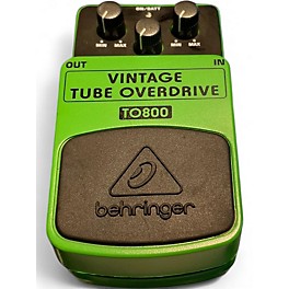 Used Behringer TO800 Vintage Tube Overdrive Effect Pedal
