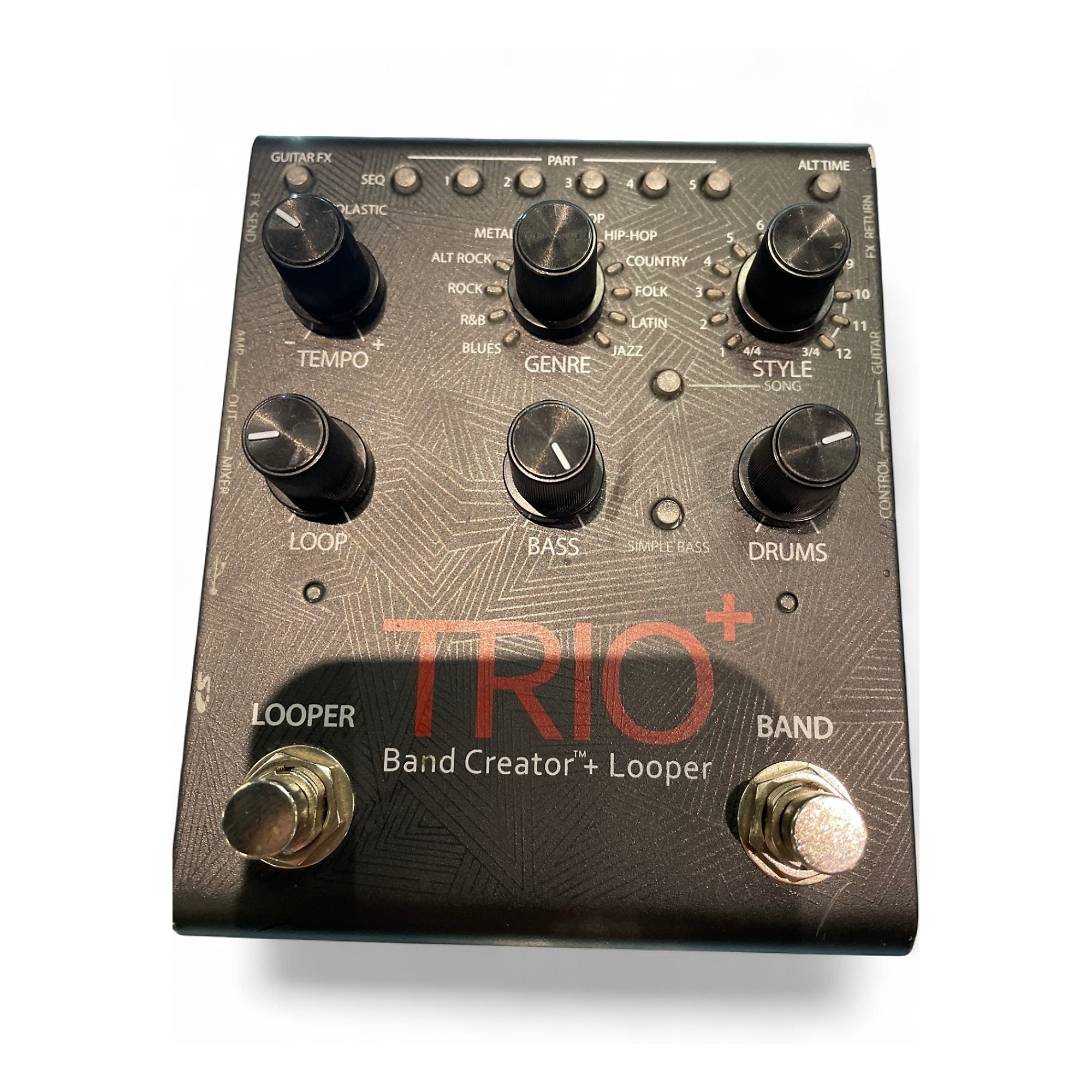 Used DigiTech Trio+ Band Creator Plus Looper Pedal | Guitar