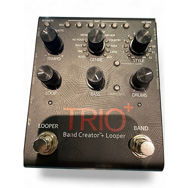 Digitech Trio+ Band Creator + Looper 美品 DIGITECH TRIOPLUS Multi-Processor Band Creator Guitar Looper