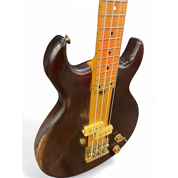 Used S. D. Curlee 4 STRING BASS MAHOGANY Electric Bass Guitar