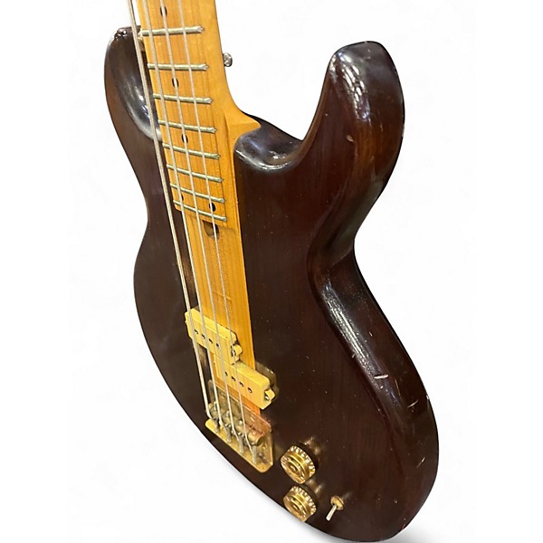 Used S. D. Curlee 4 STRING BASS MAHOGANY Electric Bass Guitar