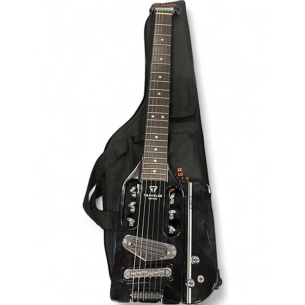 Used Traveler Guitar Speedster Hot Rod Black Acoustic Guitar