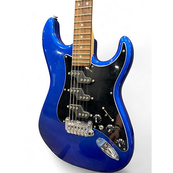 Used Leo COMANCHE BLUE Solid Body Electric Guitar