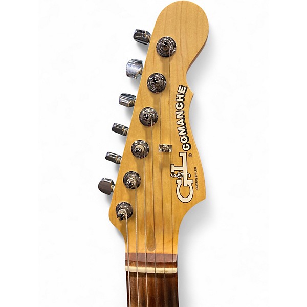 Used Leo COMANCHE BLUE Solid Body Electric Guitar