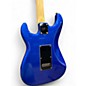 Used Leo COMANCHE BLUE Solid Body Electric Guitar