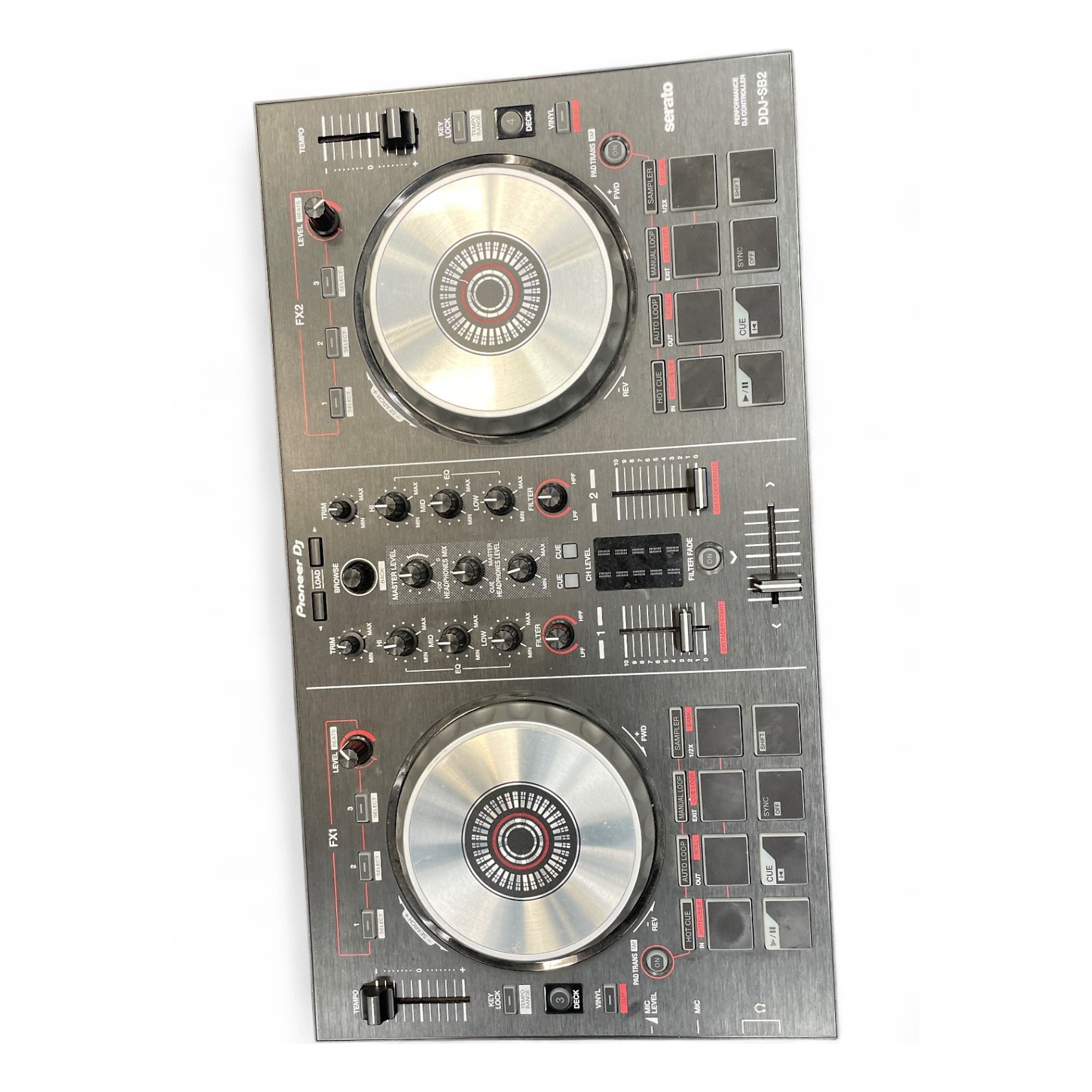 Pioneer DDJ-SB2 DJ コントローラー Amazon.com: Pioneer DJ DJ Controller, 5.16X22.95X13.46 (DDJ