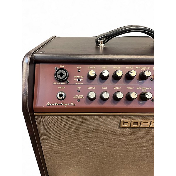 Used BOSS VE8 Acoustic Singer PRO Acoustic Guitar Combo Amp