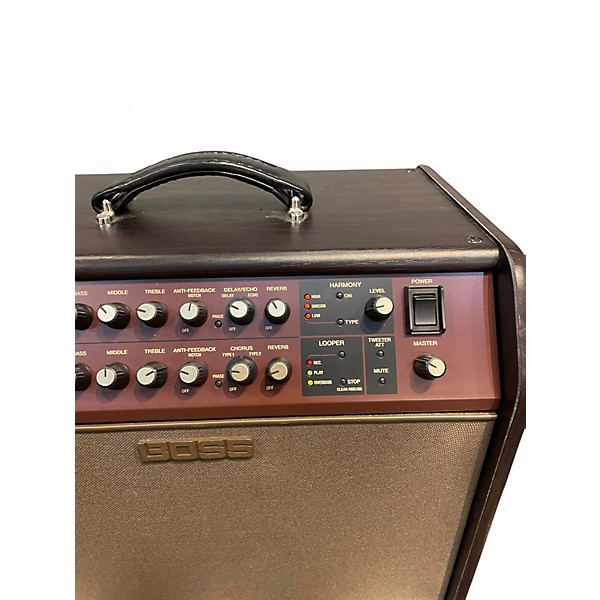 Used BOSS VE8 Acoustic Singer PRO Acoustic Guitar Combo Amp