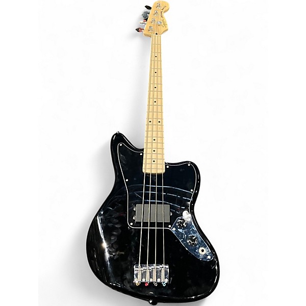 Used Squier Vintage Modified Jaguar Black Solid Body Electric Guitar