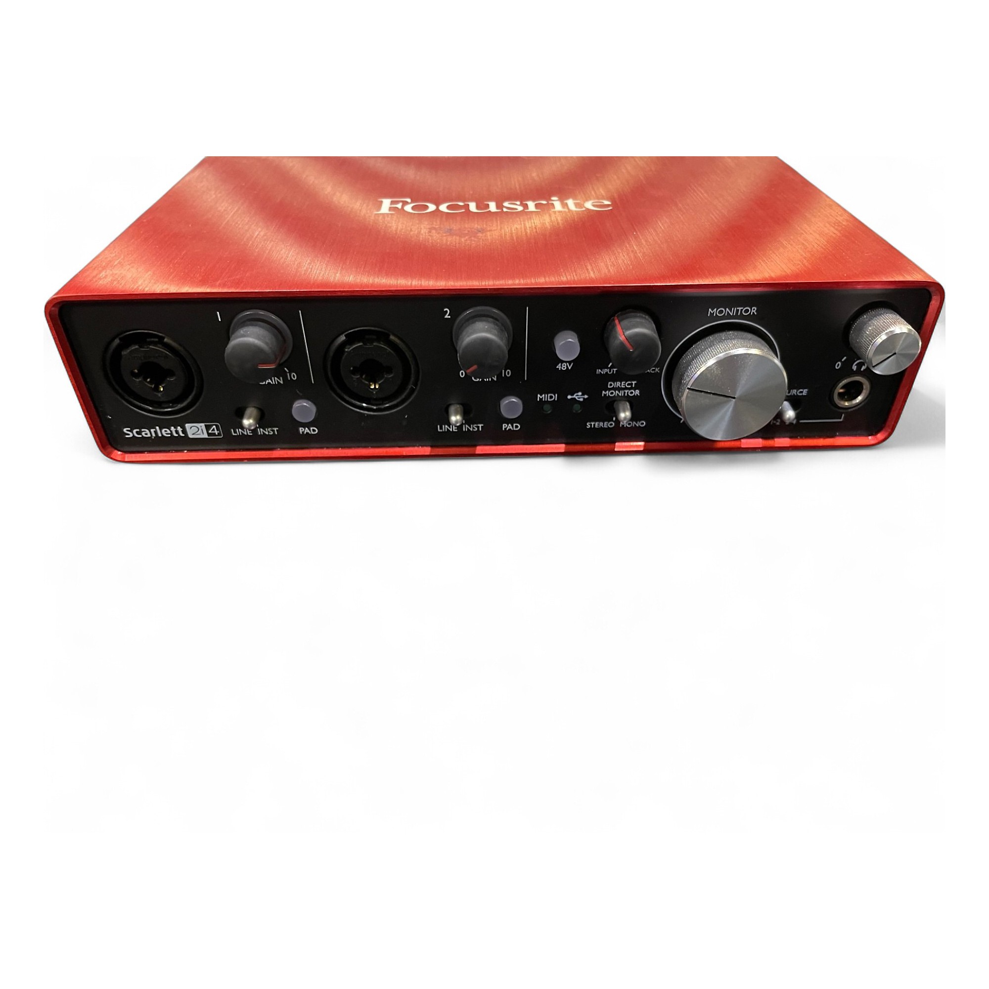 DJ機材 FOCUSRITE SCARLETT 2i4 gen2 Used Focusrite Scarlett 2i4 Gen 2 Audio Interface | Guitar