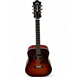 Used Guild D140 Cherry Sunburst Acoustic Guitar