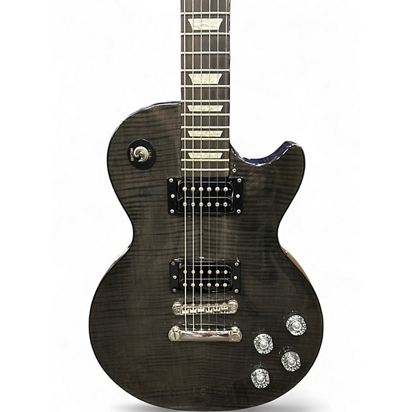 Used Epiphone Les Paul Classic T Ebony Solid Body Electric Guitar