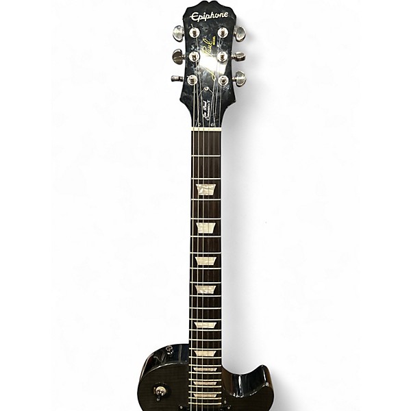 Used Epiphone Les Paul Classic T Ebony Solid Body Electric Guitar