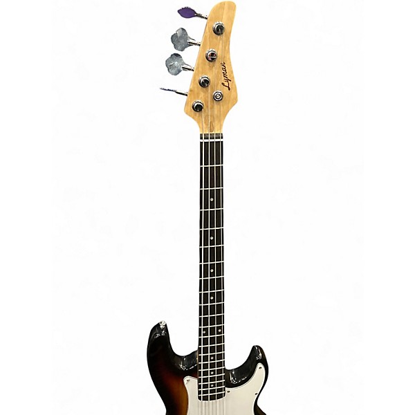 Used Lyman LP-150 2 Color Sunburst Electric Bass Guitar