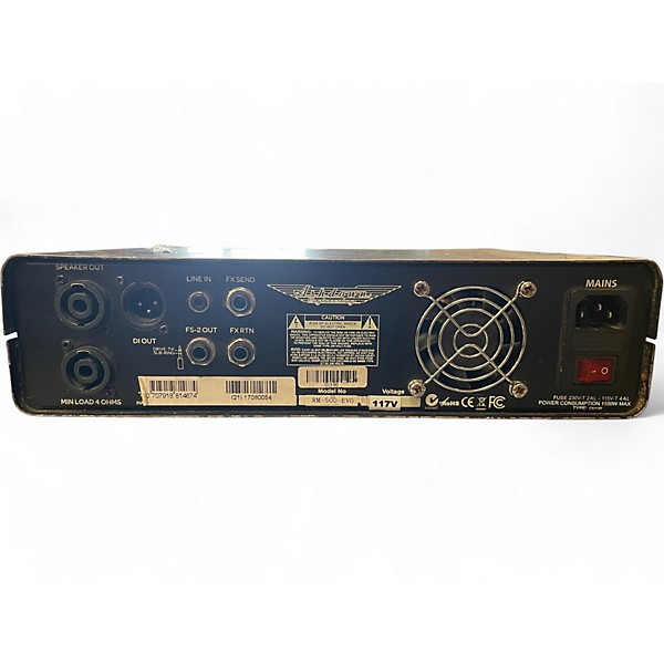 Used Ashdown ABM500 EVO II Bass Amp Head
