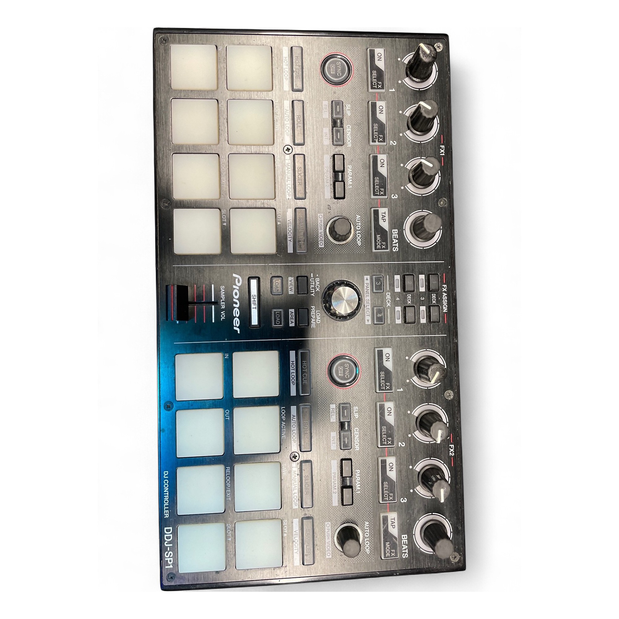 Pioneer DDJ-SP1 DJ 箱無 DDJ-SP1 Sub controller for Serato DJ Pro (black) - Pioneer DJ