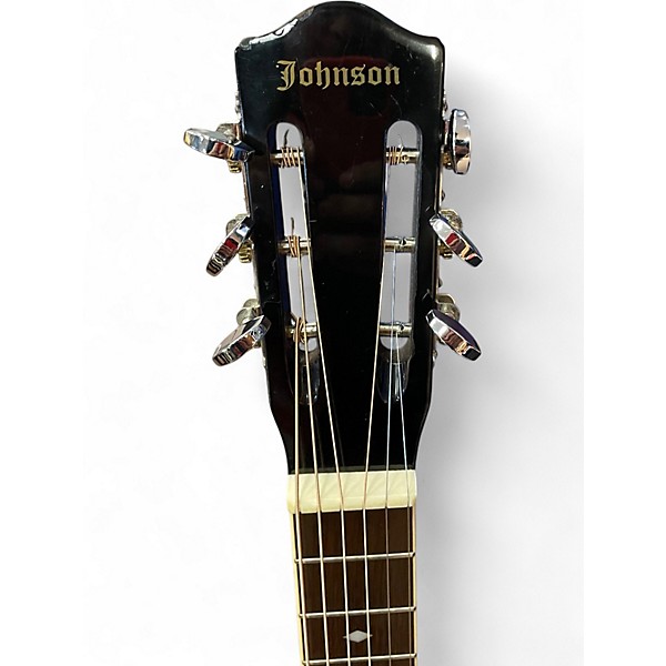 Used Johnson DOBRO RESONATOR  Cherry Sunburst Resonator Guitar