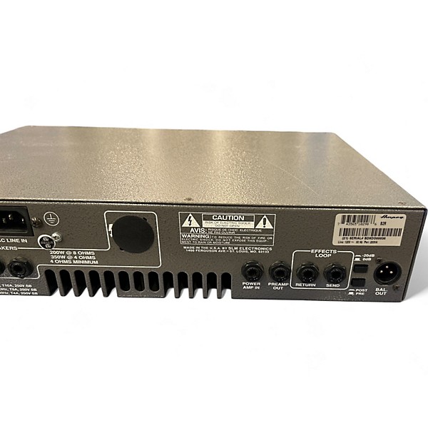 Used Ampeg B2R 350W Bass Amp Head
