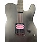 Used Schecter Guitar Research Machine Gun Kelly PT Black With Hot Pink Lines Solid Body Electric Guitar