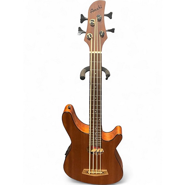 Used Amahi UB BASS Natural Acoustic Bass Guitar