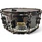 Used TAMA 14in SLP expressive hammered snare Black and Silver Drum thumbnail