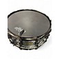 Used TAMA 14in SLP expressive hammered snare Black and Silver Drum