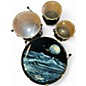 Used Ludwig 4 Piece Accent CS Black Drum Kit thumbnail