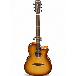 Used Alvarez MG710CE Masterworks Grand Auditorium Natural Acoustic Electric Guitar