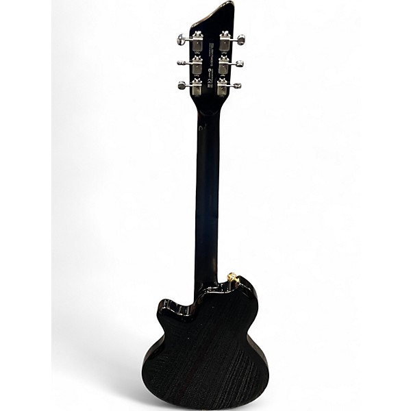 Used Supro 2030BM Hampton Black Solid Body Electric Guitar