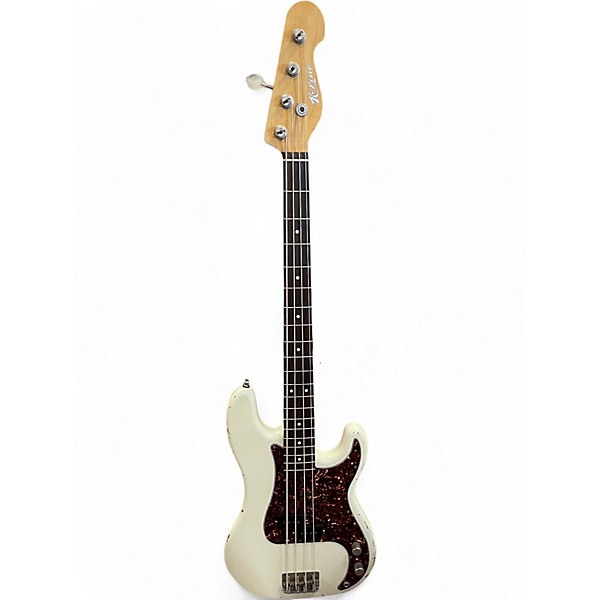 Used K-line Junction P-Bass Olympic White Electric Bass Guitar