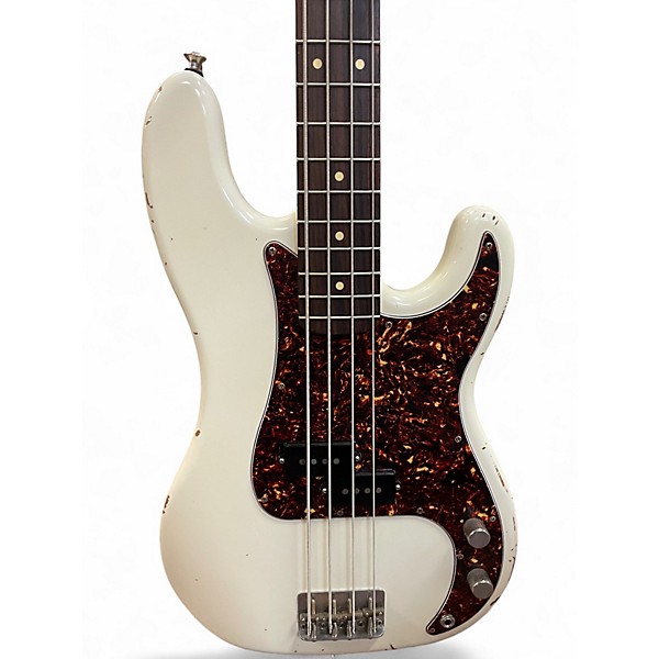 Used K-line Junction P-Bass Olympic White Electric Bass