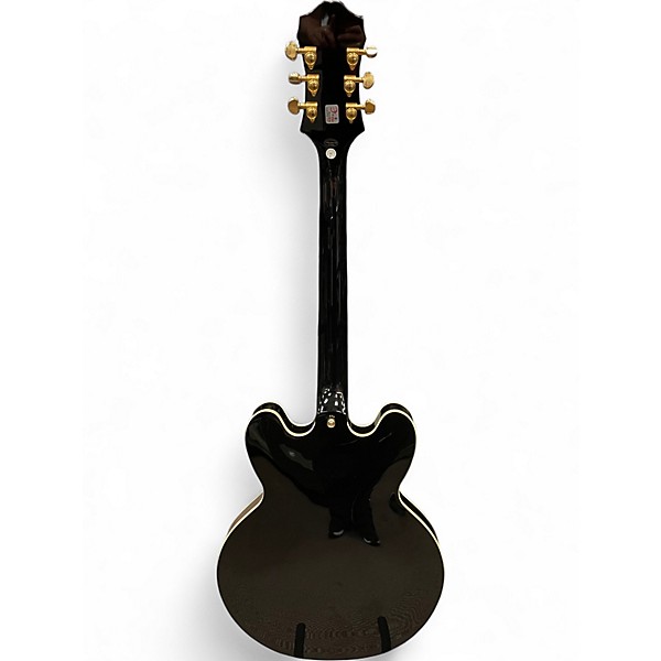 Used Epiphone Sheraton II Black Hollow Body Electric Guitar