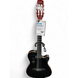 Used Godin ACS Synth Access Cedar Black Classical Acoustic Electric Guitar