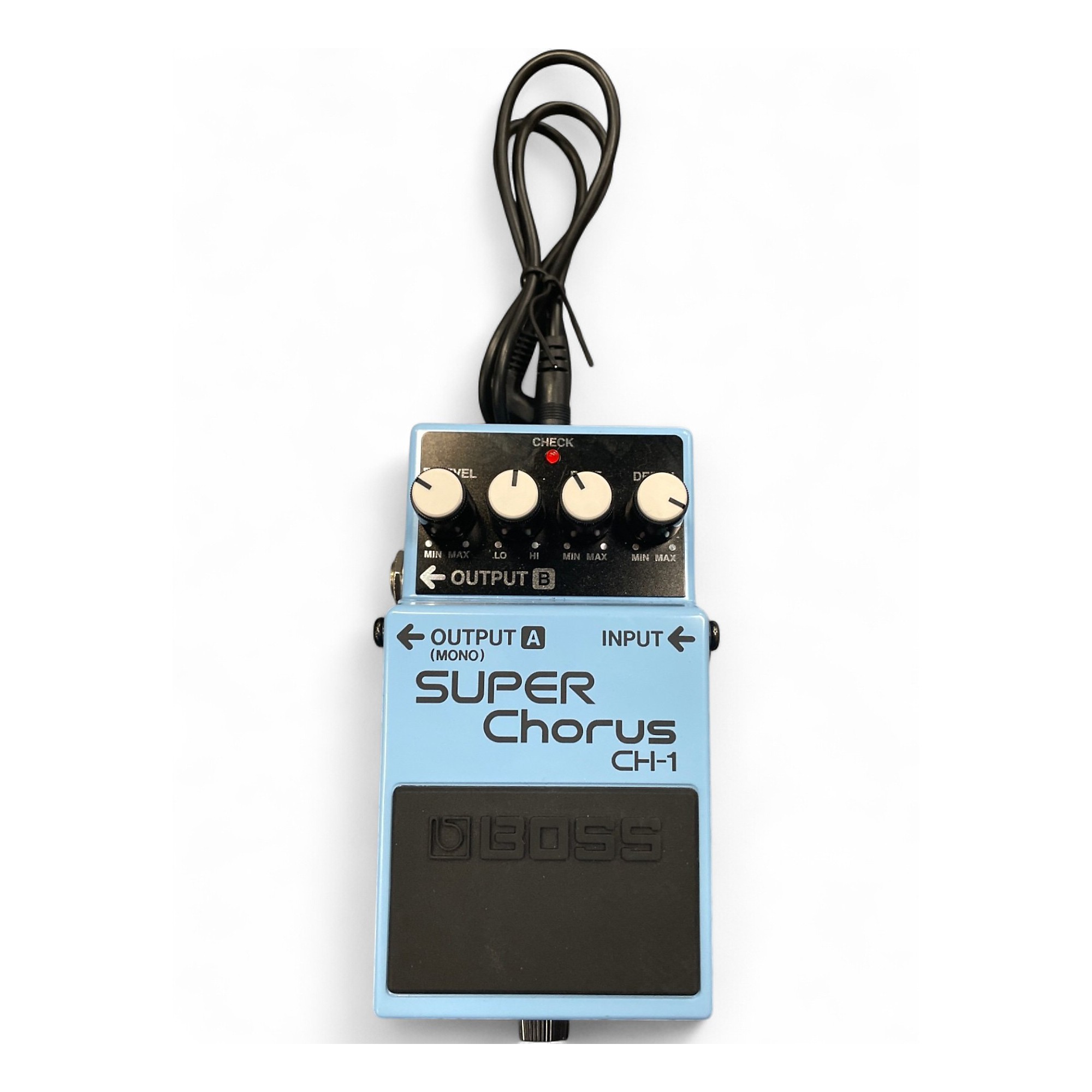 BOSS SUPER Chorus CH-1 中古 BOSS CH-1 SUPER Chorus 1989 W/Box Analog Blue Label VIntage