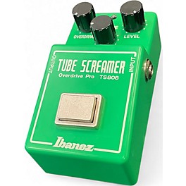 Used Ibanez TS808 Reissue Tube Screamer Distortion Effect Pedal