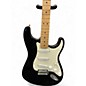 Used Fender Standard Stratocaster Black Solid Body Electric Guitar
