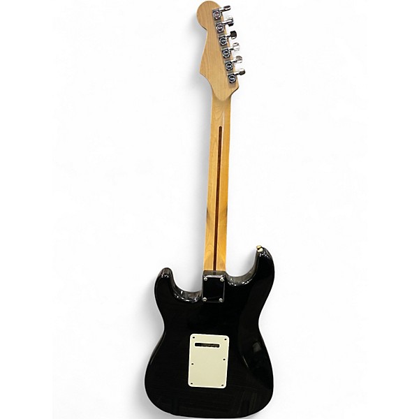 Used Fender Standard Stratocaster Black Solid Body Electric Guitar