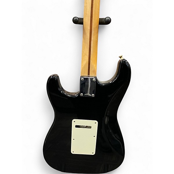 Used Fender Standard Stratocaster Black Solid Body Electric Guitar