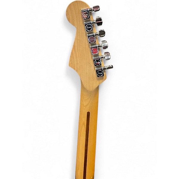 Used Fender Standard Stratocaster Black Solid Body Electric Guitar