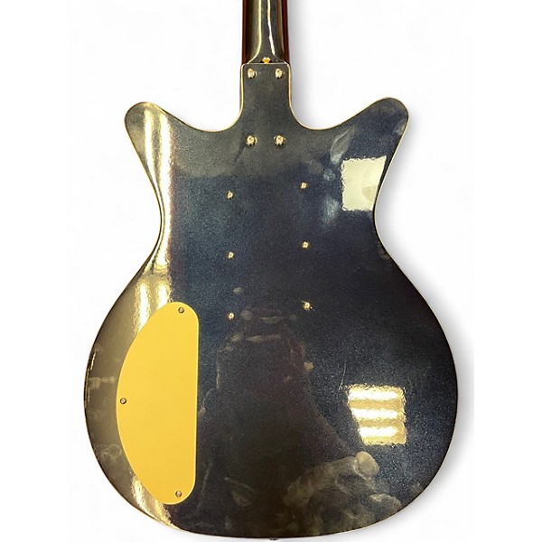 Used Danelectro TRIPLE DIVINE Metallic Blue Solid Body Electric Guitar