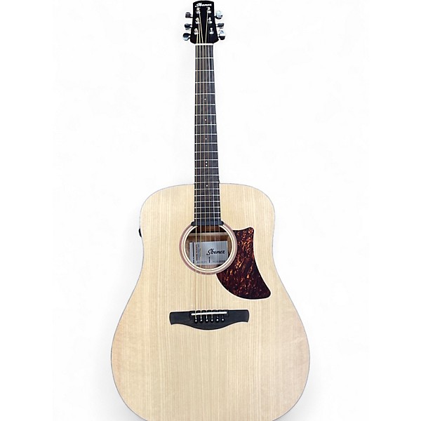 Used Ibanez AAD100E Natural Acoustic Electric Guitar
