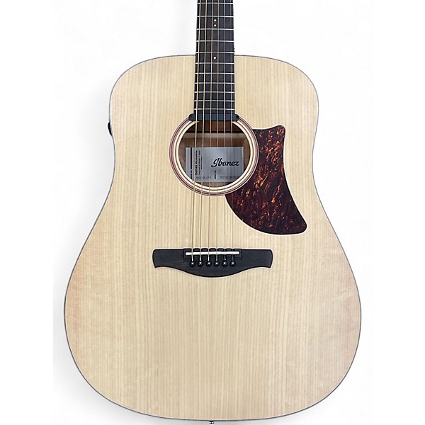 Used Ibanez AAD100E Natural Acoustic Electric Guitar