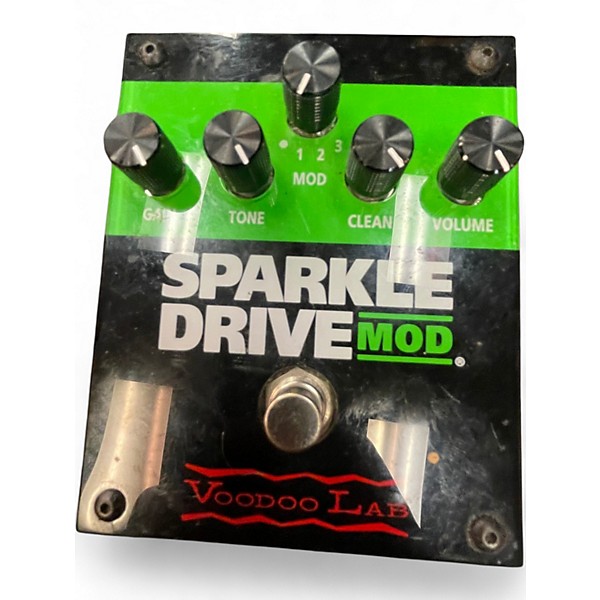 Used Voodoo Lab Sparkle Drive Mod Overdrive Effect Pedal