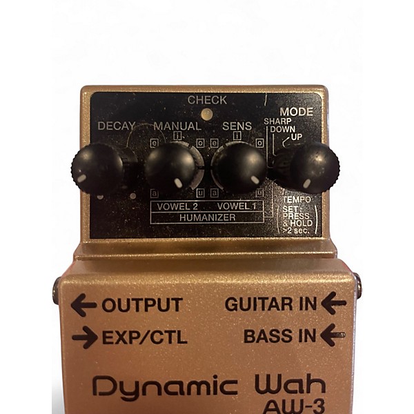 Used BOSS AW3 Dynamic Wah Effect Pedal