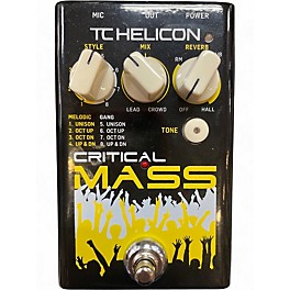 Used TC Helicon critical mass Effect Pedal