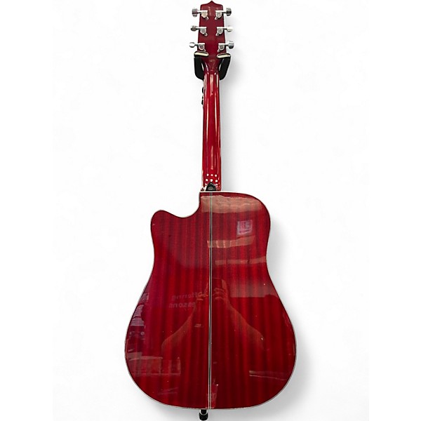 Used Takamine GD30CE WINE RED Acoustic Electric Guitar