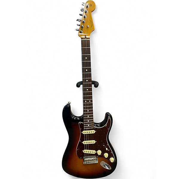 Used Fender American Professional II Stratocaster Tobacco Burst Solid Body Electric Guitar