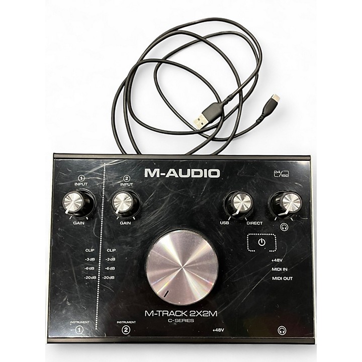 M-AUDIO M-TRACK 2×2M 美品 Used M-Audio M-Track 2X2M Audio Interface | Guitar Center