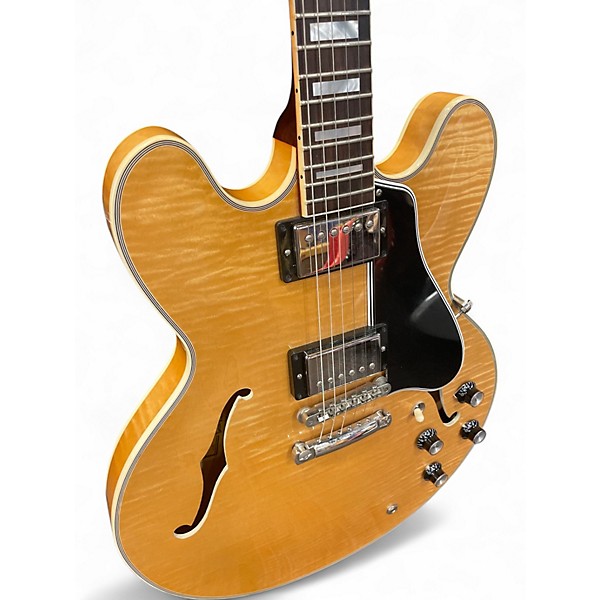 Used Gibson Memphis ES-355 Natural Figured Natural Hollow Body Electric Guitar